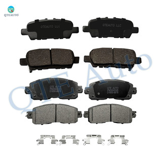 Set of 8 Front-Rear Ceramic Brake Pad Kit For 2015-2019 Nissan Altima