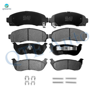 Set of 8 Front-Rear Ceramic Brake Pad Kit For 2002-2005 Mercury Mountaineer