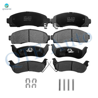 Set of 8 Front-Rear Ceramic Brake Pad Kit For 2010 2011 Ford Ranger XLT XL Sport