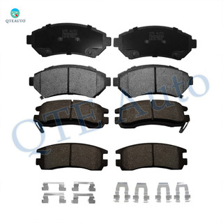 Set of 8 Front-Rear Ceramic Brake Pad Kit For 2000-2004 Buick Park Avenue Base Ultra