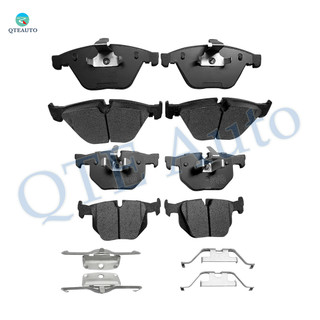Set of 8 Front-Rear Ceramic Brake Pad Kit For 2009-2013 BMW 335I Xdrive Base