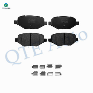 Rear Ceramic Brake Pad Kit For 2013-2019 Ford Police Interceptor Sedan Base