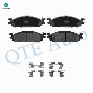 Front Ceramic Brake Pad Kit For 2010-2019 Ford Taurus