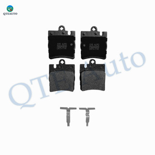 Rear Ceramic Brake Pad Kit For 2006 2007 Mercedes-Benz C350 Luxury 4Matic Sport