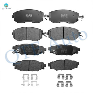 Set of 8 Front-Rear Ceramic Brake Pad Kit For 2011-2015 Subaru Impreza