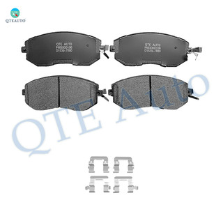 Front Ceramic Brake Pad Kit For 2013 2014 Subaru Legacy