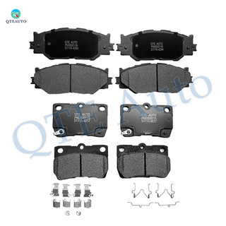 Set of 8 Front-Rear Ceramic Brake Pad Kit For 2006-2008 Lexus IS250 Base