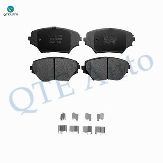 Front Ceramic Brake Pad Kit For 2001-2005 Toyota Rav4 Sport L Base
