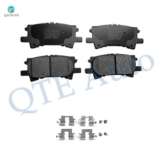 Rear Ceramic Brake Pad Kit For 2007-2009 Lexus RX350 Base