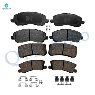 Set of 8 Front-Rear Ceramic Brake Pad Kit For 2009 Dodge Caliber