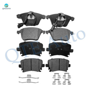 Set of 8 Front-Rear Ceramic Brake Pad Kit For 2005-2009 Audi A4 Quattro