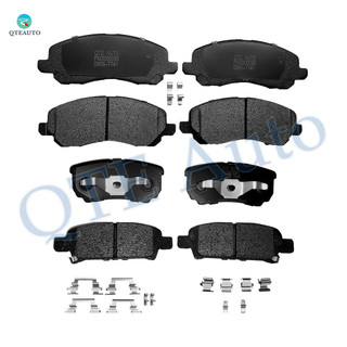 Set of 8 Front-Rear Ceramic Brake Pad Kit For 2004-2006 2008-2011 Mitsubishi Lancer