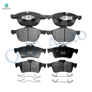 Set of 8 Front-Rear Ceramic Brake Pad Kit For 2013-2016 Ford Escape S SE SEL