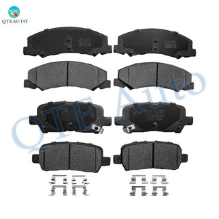 Set of 8 Front-Rear Ceramic Brake Pad For 2011-2013 Chevrolet Impala with Police