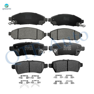 Set of 8 Front-Rear Ceramic Brake Pad Kit For 2006 2007 Nissan Xterra