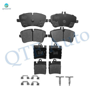 Set of 8 Front-Rear Ceramic Brake Pad Kit For 2006 2007 Mercedes-Benz C280 4Matic