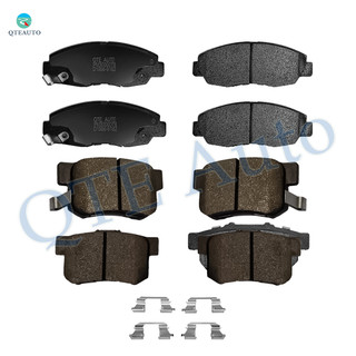 Set of 8 Front-Rear Ceramic Brake Pad Kit For 2006-2011 Honda Civic EX, EX-L