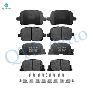 Set of 8 Front-Rear Ceramic Brake Pad Kit For 2000 2001 Toyota Camry Japan Built