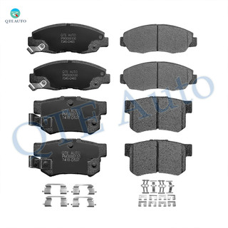 Set of 8 Front-Rear Ceramic Brake Pad Kit For 2001-2003 Acura EL