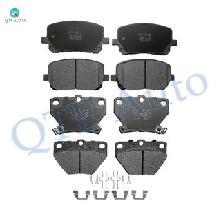 Set of 8 Front-Rear Ceramic Brake Pad Kit For 2004-2006 Toyota Corolla