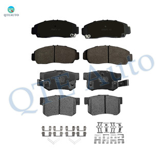 Set of 8 Front-Rear Ceramic Brake Pad Kit For 2003-2007 Honda Accord Automatic