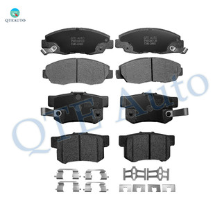Set of 8 Front-Rear Ceramic Brake Pad Kit For 1997 Acura CL L4 2.2L 2156CC