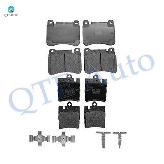 Set of 8 Front-Rear Ceramic Brake Pad Kit For 2006-2008 Mercedes-Benz SLK280 With Sport