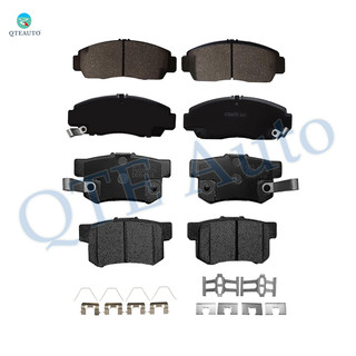 Set of 8 Front-Rear Ceramic Brake Pad Kit For 1999-2004 Acura RL Premium