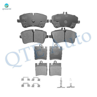 Set of 8 Front-Rear Ceramic Brake Pad Kit For 2001-2005 Mercedes-Benz C320 without Sport Package