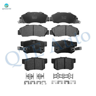 Set of 8 Front-Rear Ceramic Brake Pad Kit For 1996-1998 Isuzu Oasis S LS