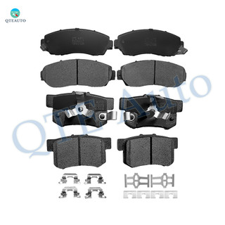 Set of 8 Front-Rear Ceramic Brake Pad Kit For 2012 Honda Crosstour D1086 7418 Set of 8 Front-Rear Ceramic Brake Pad Kit For 2012 Honda Crosstour D1086 7418