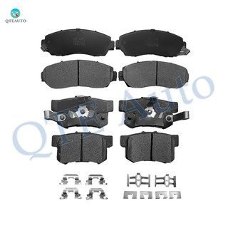 Set of 8 Front-Rear Ceramic Brake Pad Kit For 2010 2011 Honda Accord Crosstour