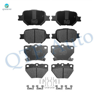 Set of 8 Front-Rear Ceramic Brake Pad Kit For 2000-2005 Toyota Celica