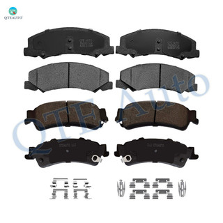 Set of 8 Front-Rear Ceramic Brake Pad Kit For 2006-2011 Cadillac DTS Base