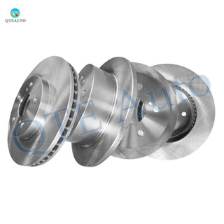 Set of 4 Front 296mm-Rear 269mm Brake Disc Rotors For 2002-2006 Toyota Camry