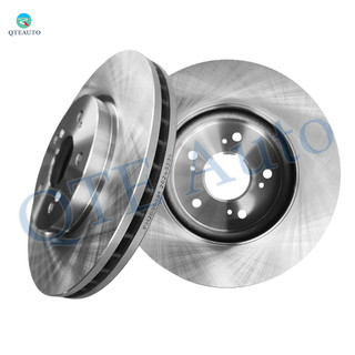 Front 296mm Brake Disc Rotors For 2007-2009 Acura RDX Base