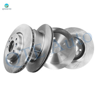 Set of 4 Front 295.8mm-Rear 292mm Disc Brake Rotors For 2017 2018 Nissan Qashqai, Automotive Replacement Brake Rotors