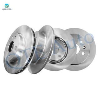 Set of 4 Front 296mm-Rear 292mm Brake Disc Rotors For 2012-2016 Buick Regal