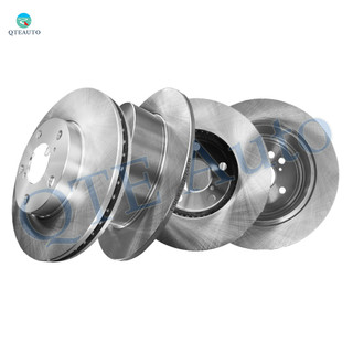 Set of 4 Front 275mm-Rear 303mm Disc Brake Rotors For 2004 2005 Toyota RAV4