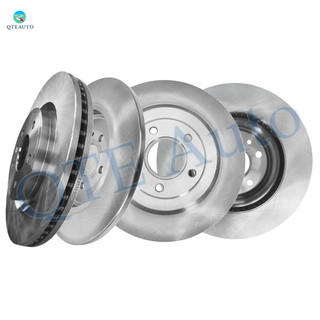 Set of 4 Front 325mm-Rear 330mm Brake Disc Rotors For 2010-2019 Ford Taurus