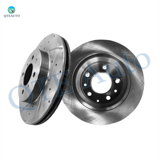 Rear 280mm Brake Disc Rotors For 2006-2011 Mercury Milan