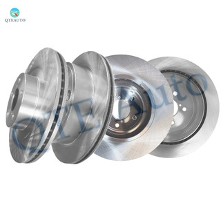 Set of 4 Front-Rear Brake Disc Rotors For 2013-2017 Subaru BRZ