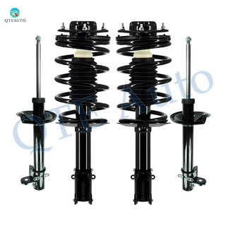 Set of 4 Front Quick Complete Strut-Coil Spring Assembly-Rear Suspension Strut Assembly For 2003-2005 Dodge SX 2.0
