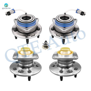 Set of 4 Front-Rear Wheel Hub Bearing Assembly For 2003 Buick Century Non-ABS