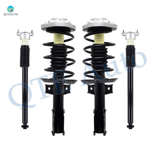 Set of 4 Front Quick Complete Strut-Coil Spring Assembly-Rear Complete Shock Absorber Kit For 2010-2016 Mercedes-Benz E350