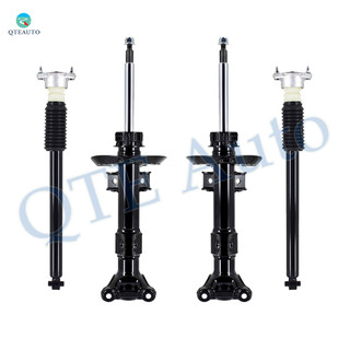 Set of 4 Front Suspension Strut Assembly-Rear Complete Shock Absorber Kit For 2013-2015 Mercedes-Benz E400