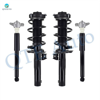 Set of 4 Front Quick Complete Strut-Coil Spring Assembly-Rear Complete Shock Absorber Kit For 2015-2018 Volkswagen Jetta