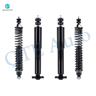 Set 4 Front Shock-Rear Complete Shock For 1995-2002 Ford Crown Victoria Monotube