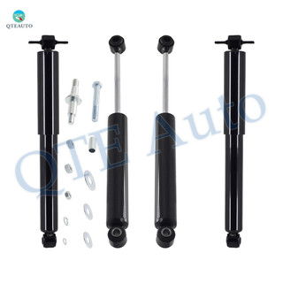 Set of 4 Front Steering Damper-Rear Shock Absorber For 1997-2006 Jeep TJ