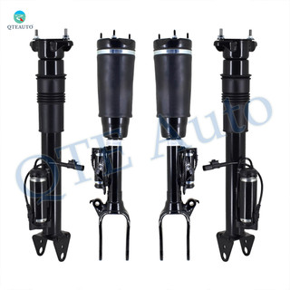 Set of 4 Front Air Airmatic Suspension Spring Strut-Rear Air Airmatic Suspension Shock For 2006-2013 Mercedes-Benz R350